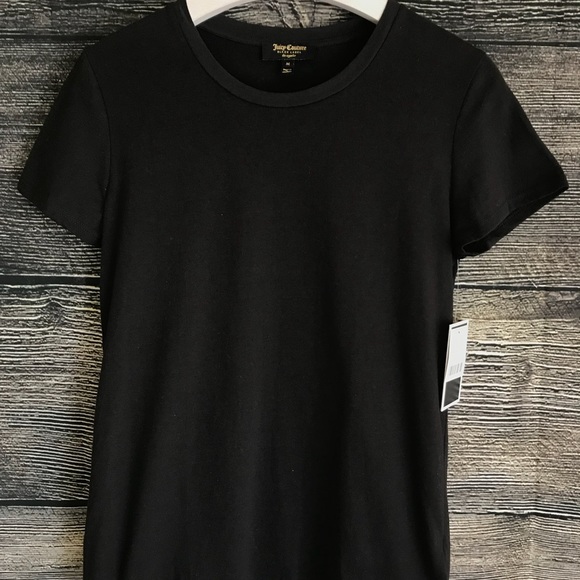 Juicy Couture T-Shirt Medium Black Label LA - Picture 4 of 8